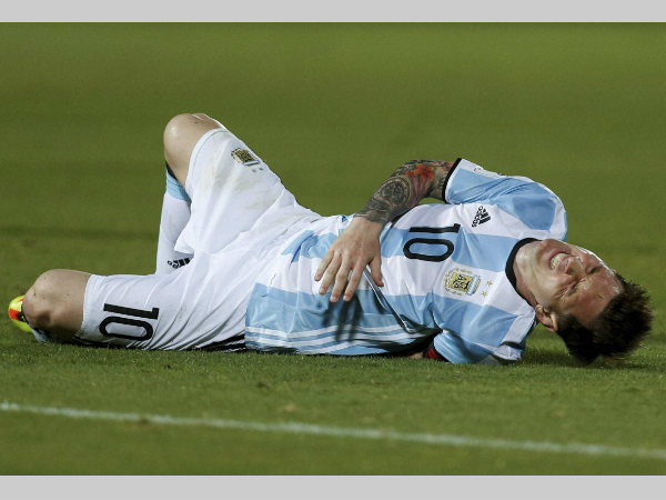 File photo: Lionel Messi was injured and did not play File photo: Lionel Messi was injured and did not play