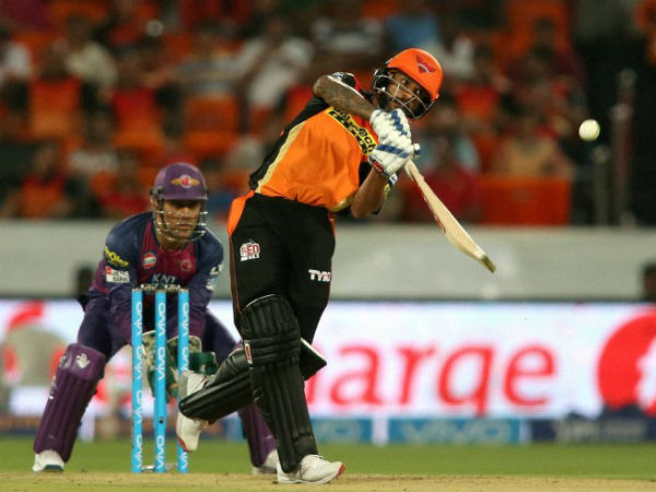 Shikhar Dhawan 33 was top scorer for SRH Shikhar Dhawan 33 was top scorer for SRH