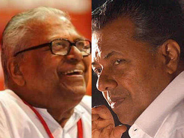 V S Achuthanandan & Pinarayi Vijayan V S Achuthanandan & Pinarayi Vijayan