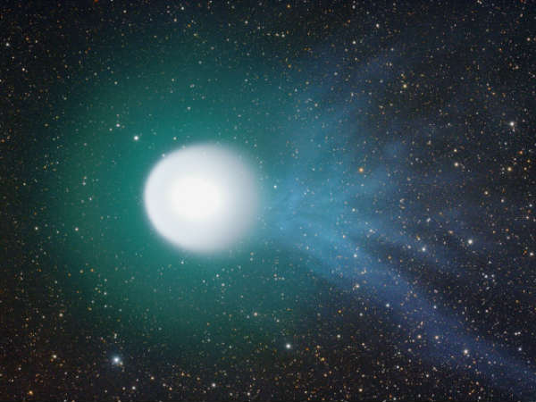Comets break up, make up throughout their lives. Comets break up, make up throughout their lives.