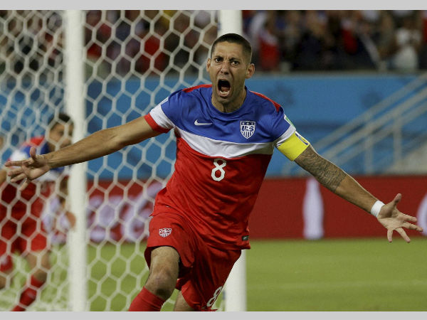 File photo: USA's Clint Dempsey celebrates a goal File photo: USA's Clint Dempsey celebrates a goal