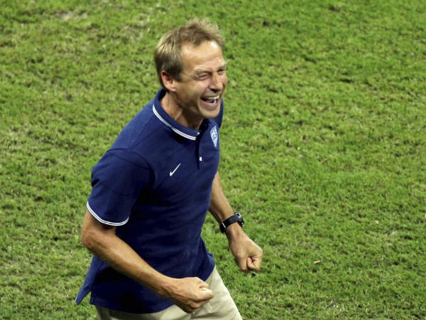 A file picture of USA manager Jurgen Klinsmann A file picture of USA manager Jurgen Klinsmann