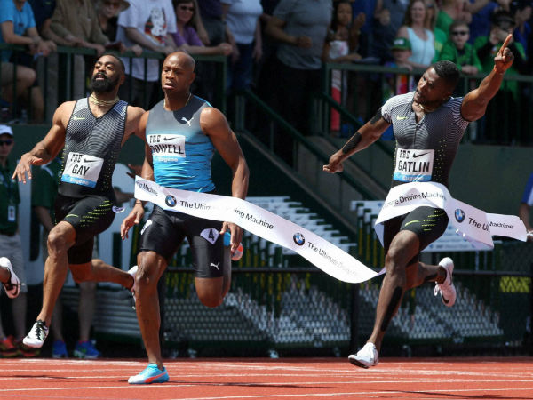 Justin Gatlin wins 100m at Rome Diamond League Justin Gatlin wins 100m at Rome Diamond League