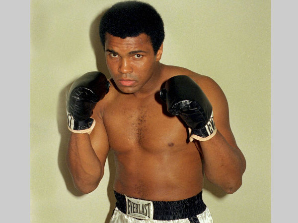 This is an October 9, 1974, file photo showing Muhammad Ali This is an October 9, 1974, file photo showing Muhammad Ali