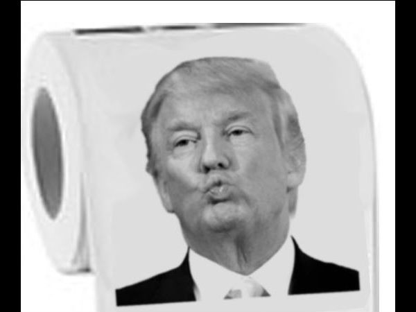 Trump toilet paper Trump toilet paper