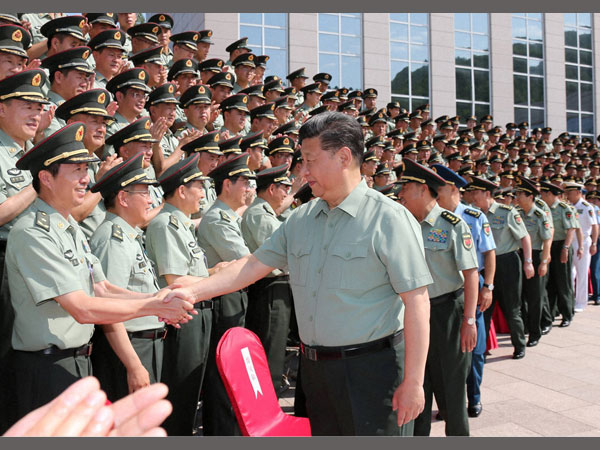 In China