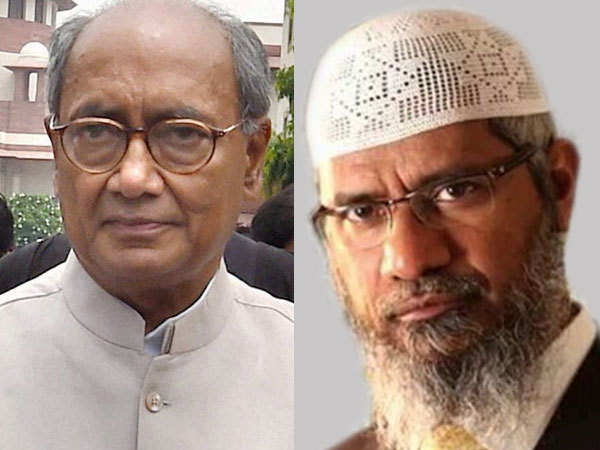 Digvijay defends meeting Zakir Naik Digvijay defends meeting Zakir Naik