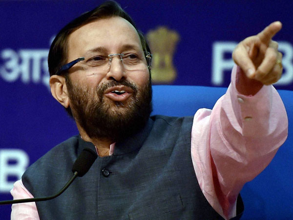 Prakash Javadekar takes charge of HRD Ministry. Prakash Javadekar takes charge of HRD Ministry.
