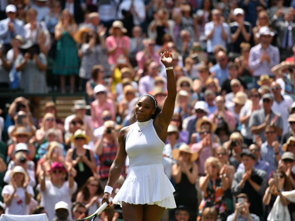 Top seed Serena Williams storms into ninth Wimbledon final Top seed Serena Williams storms into ninth Wimbledon final