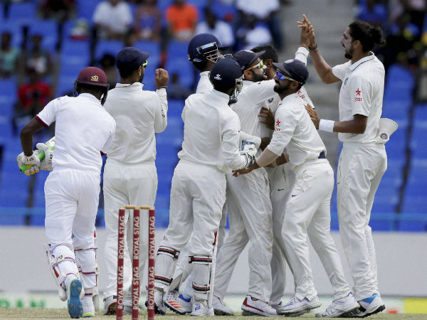 Team India in WI Team India in WI