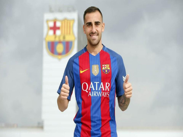 Paco Alcacer in FC Barcelona colours (Image courtesy: FC Barcelona Twitter) Paco Alcacer in FC Barcelona colours (Image courtesy: FC Barcelona Twitter)