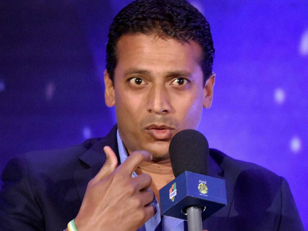 Mahesh Bhupathi addresses the media at ITPL press conference Mahesh Bhupathi addresses the media at ITPL press conference