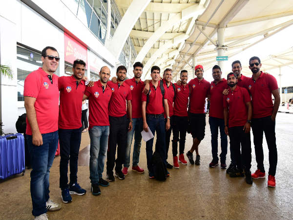 FC Goa team leaving for Brazil FC Goa team leaving for Brazil