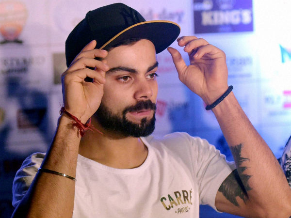 Virat Kohli during a press conference of Celebrity Clasico 2016 football match in Mumbai Virat Kohli during a press conference of Celebrity Clasico 2016 football match in Mumbai