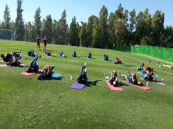 FC Pune City players training at Spain FC Pune City players training at Spain