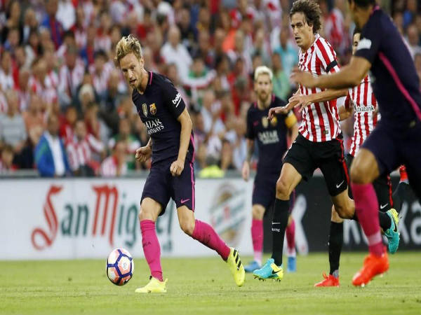 Ivan Rakitic (left) in action for Barcelona (Image courtesy: FC Barcelona Twitter handle) Ivan Rakitic (left) in action for Barcelona (Image courtesy: FC Barcelona Twitter handle)