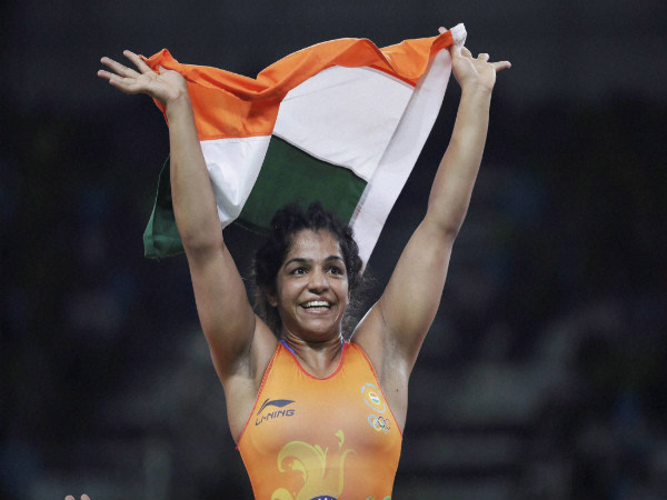 Sakshi Malik reacts after winning bronze Sakshi Malik reacts after winning bronze