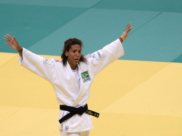 Rafaela Silva wins first gold medal for Brazil in Judo (Image courtesy: Rio Olympics 2016 Twitter) Rafaela Silva wins first gold medal for Brazil in Judo (Image courtesy: Rio Olympics 2016 Twitter)