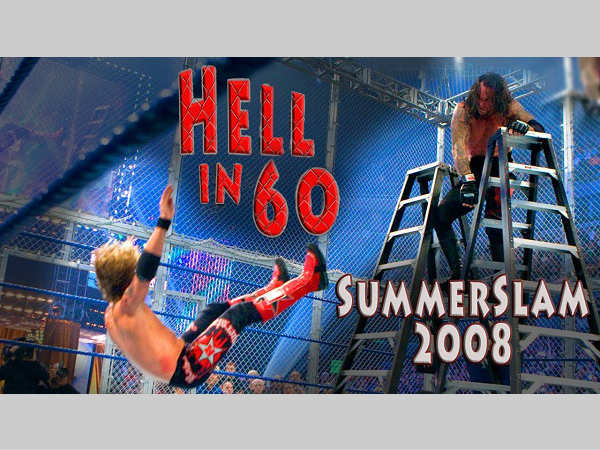 Classic match from Summerslam 2008 (image courtesy WWE Youtube channel) Classic match from Summerslam 2008 (image courtesy WWE Youtube channel)