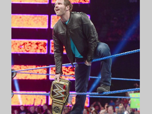 Dean Ambrose, current WWE World Champion Dean Ambrose, current WWE World Champion