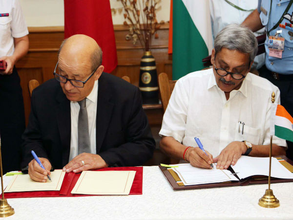 In Pics: Signing of Rafale Fighter Jets deal