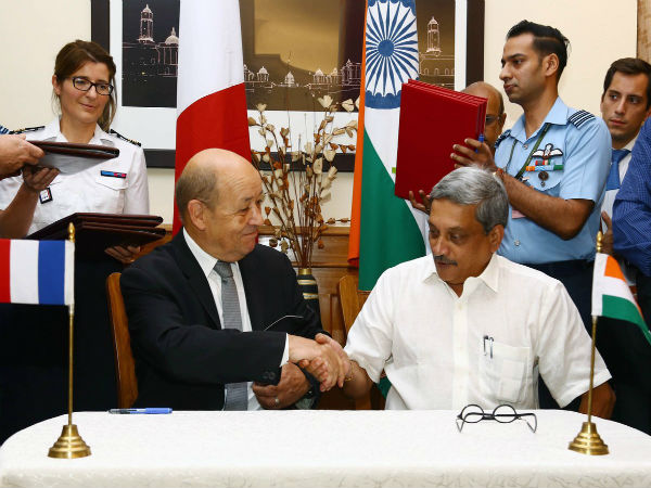 In Pics: Signing of Rafale Fighter Jets deal