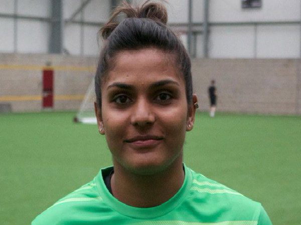 Aditi Chauhan (Image courtesy: West Ham Ladies Twitter) Aditi Chauhan (Image courtesy: West Ham Ladies Twitter)