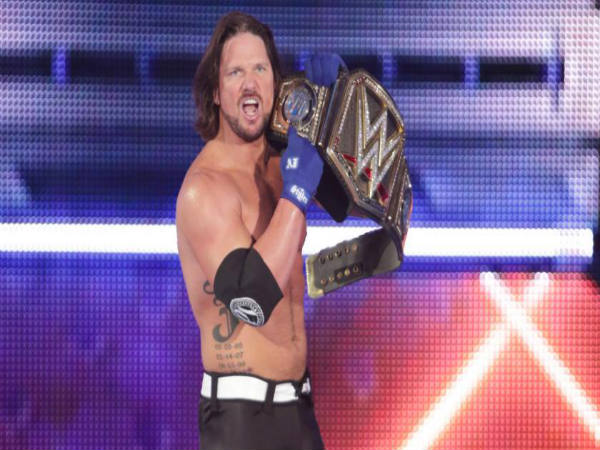 AJ Styles will defend his title on Smackdown (image courtesy WWE.com) AJ Styles will defend his title on Smackdown (image courtesy WWE.com)