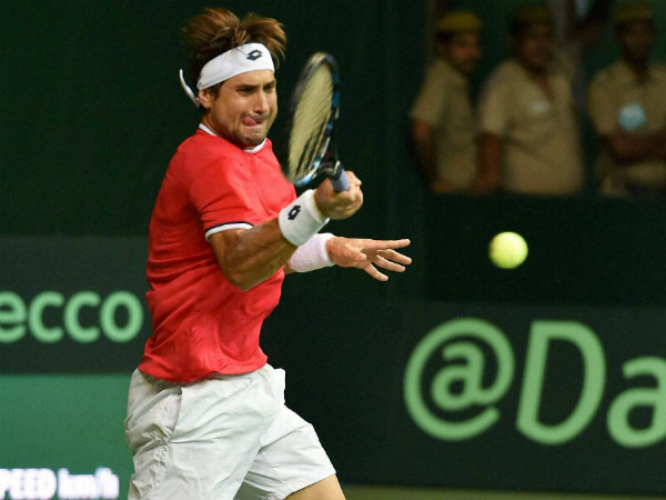 David Ferrer plays against Ramkumar Ramanathan David Ferrer plays against Ramkumar Ramanathan