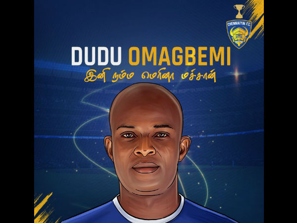 ISL 3: Chennaiyin FC sign Nigerian forward Dudu Omagbemi ISL 3: Chennaiyin FC sign Nigerian forward Dudu Omagbemi