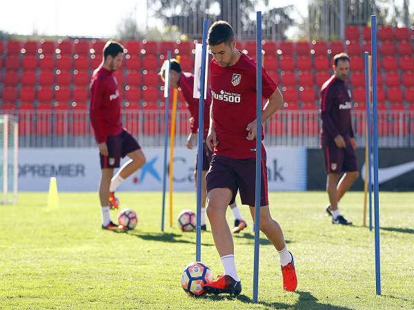 Gabi rejoins Atletico training (Image courtesy: Atletico Madrid Twitter handle) Gabi rejoins Atletico training (Image courtesy: Atletico Madrid Twitter handle)