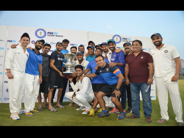 India Blue thrash India Red by 355 runs, clinch Duleep Trophy in style India Blue thrash India Red by 355 runs, clinch Duleep Trophy in style