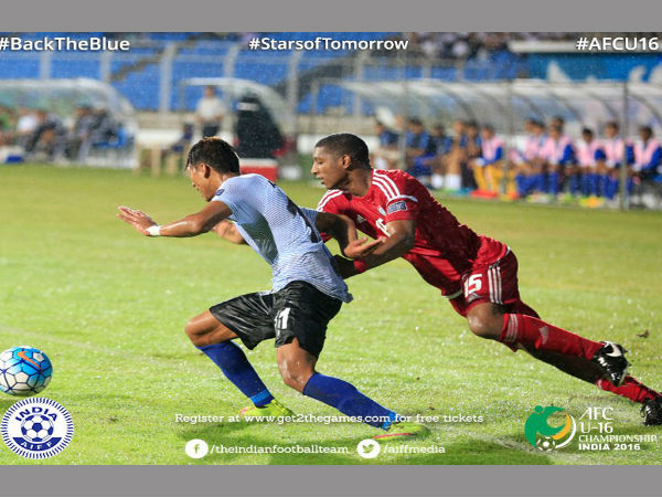 India lose 2-3 to UAE in AFC U-16 opener India lose 2-3 to UAE in AFC U-16 opener