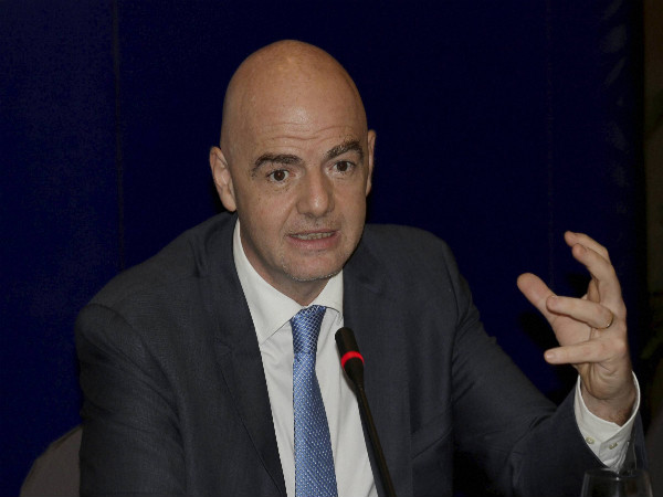 FIFA president Gianni Infantino FIFA president Gianni Infantino