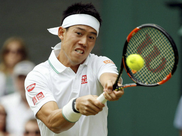A file picture of Kei Nishikori A file picture of Kei Nishikori