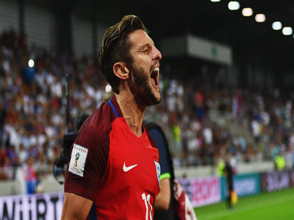 Adam lallana celebrates after scoring for England (Image courtesy: England Twitter handle) Adam lallana celebrates after scoring for England (Image courtesy: England Twitter handle)