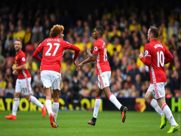 Manchester United players (Image courtesy: Manchester United Twitter handle) Manchester United players (Image courtesy: Manchester United Twitter handle)