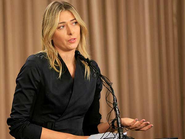 File photo: Maria Sharapova File photo: Maria Sharapova