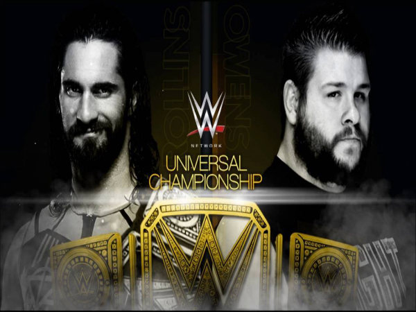 Owens vs. Rollins at Clash of Champions (image courtesy WWE) Owens vs. Rollins at Clash of Champions (image courtesy WWE)