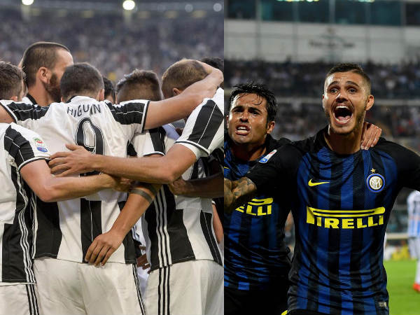 Juventus (left) and Inter Milan players (Image courtesy: Juventus and Inter Milan Twitter handle) Juventus (left) and Inter Milan players (Image courtesy: Juventus and Inter Milan Twitter handle)
