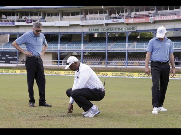 ICC cautions Queen's Park Oval for 'poor' outfield after WI-India Test washed out ICC cautions Queen's Park Oval for 'poor' outfield after WI-India Test washed out