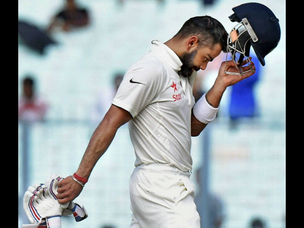 Virat Kohli's 7th Test innings without a 50