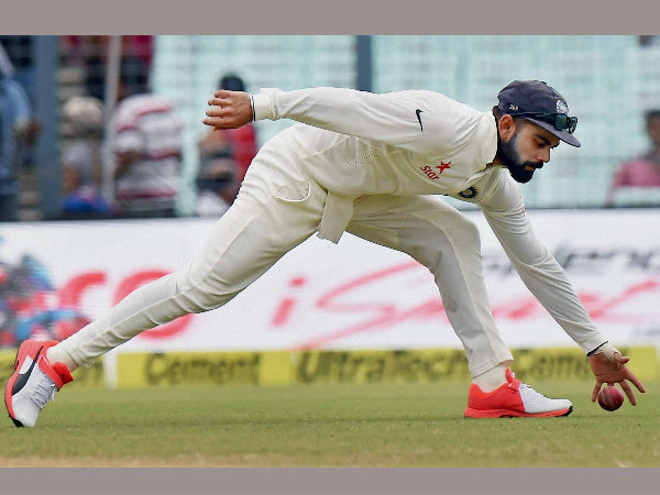 Virat Kohli leads his side