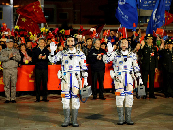 The astronauts
