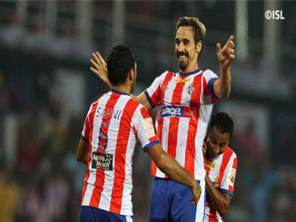 Borja Fernandes (right) (Image courtesy: ISL Twitter handle) Borja Fernandes (right) (Image courtesy: ISL Twitter handle)