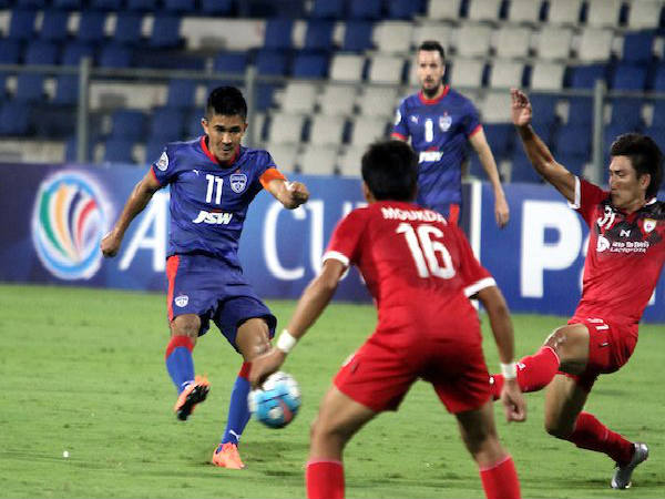 Sunil Chhetri (Image courtesy: AFC Cup Twitter handle) Sunil Chhetri (Image courtesy: AFC Cup Twitter handle)
