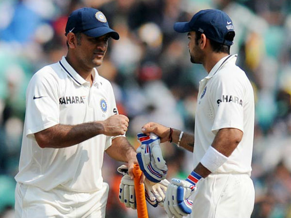 Virat Kohli credits MS Dhoni for inculcating captaincy skills in him Virat Kohli credits MS Dhoni for inculcating captaincy skills in him