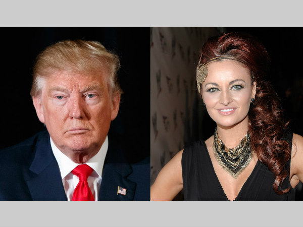 Donald Trump and Maria (image courtesy Twitter) Donald Trump and Maria (image courtesy Twitter)
