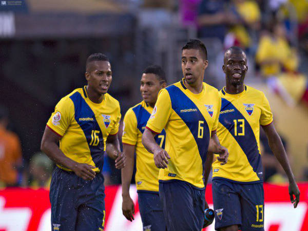 Ecuador players (Ecuador Football Twitter handle) Ecuador players (Ecuador Football Twitter handle)