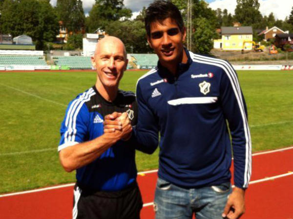 Bob Bradley (left) and Gurpreet Singh Sandhu (Image courtesy: Gurpreet Sandhu Twitter handle) Bob Bradley (left) and Gurpreet Singh Sandhu (Image courtesy: Gurpreet Sandhu Twitter handle)
